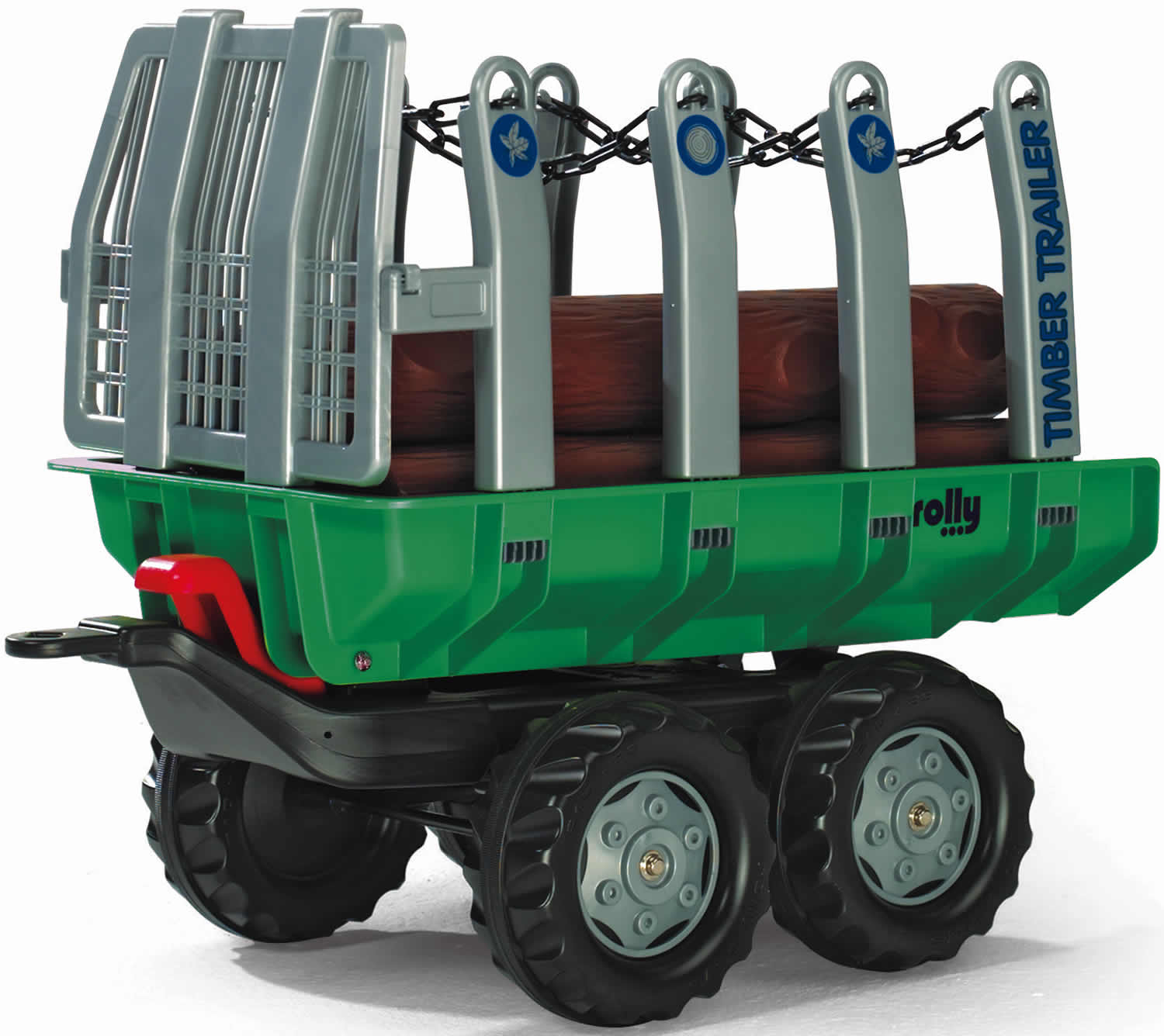 Remorque RollyTimber Pour Tracteur à Pédales - Transporte Du Bois Comme Un Pro !
