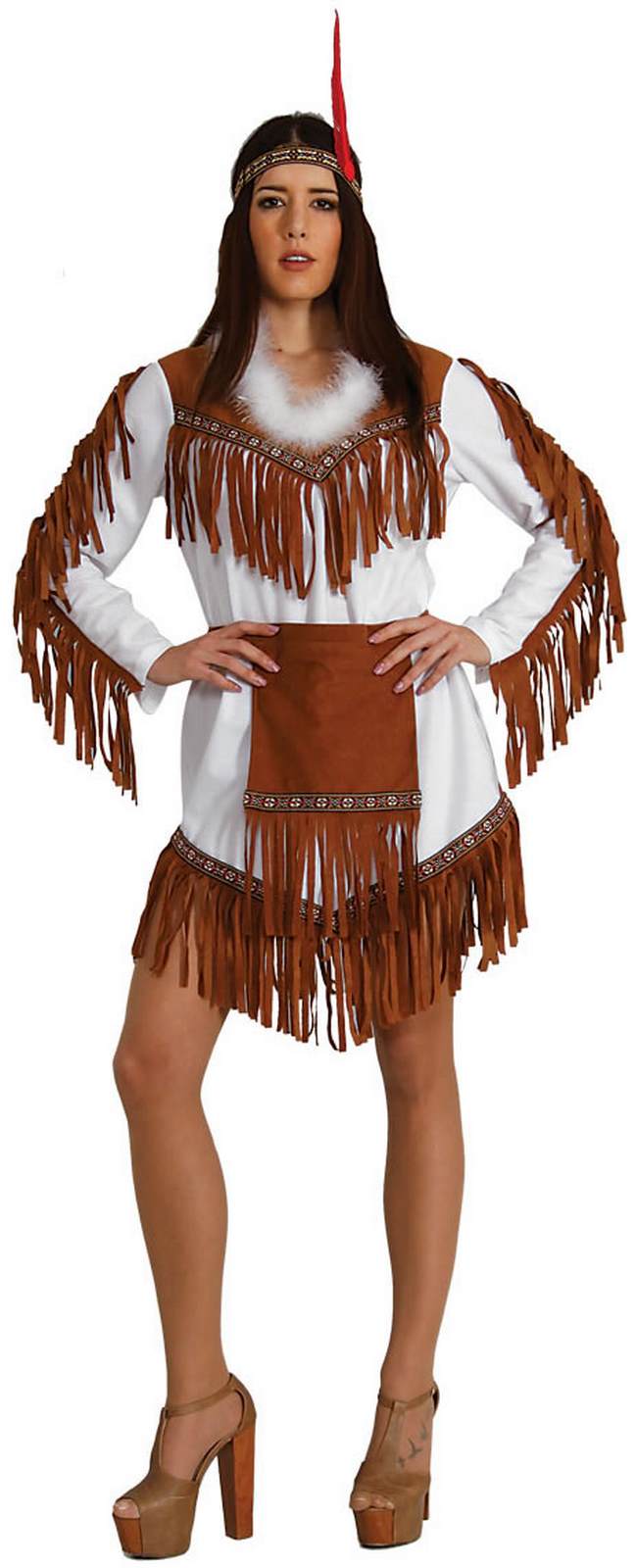 Indianer Kleid Braun Indianer Kleid Braun