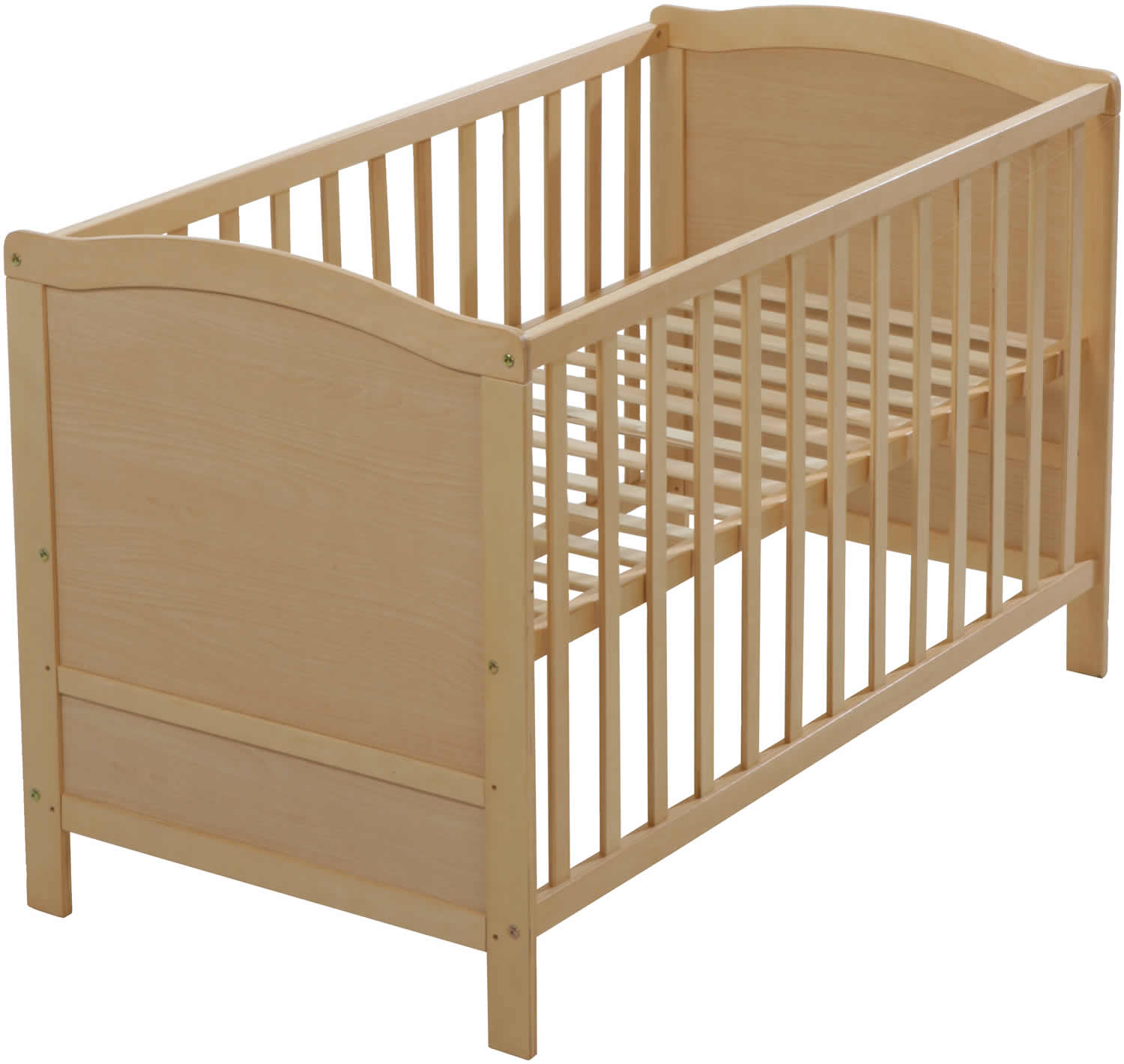 roba Kinderbett Babybett Bett verstellbar Schlupfsprossen 60x120 cm