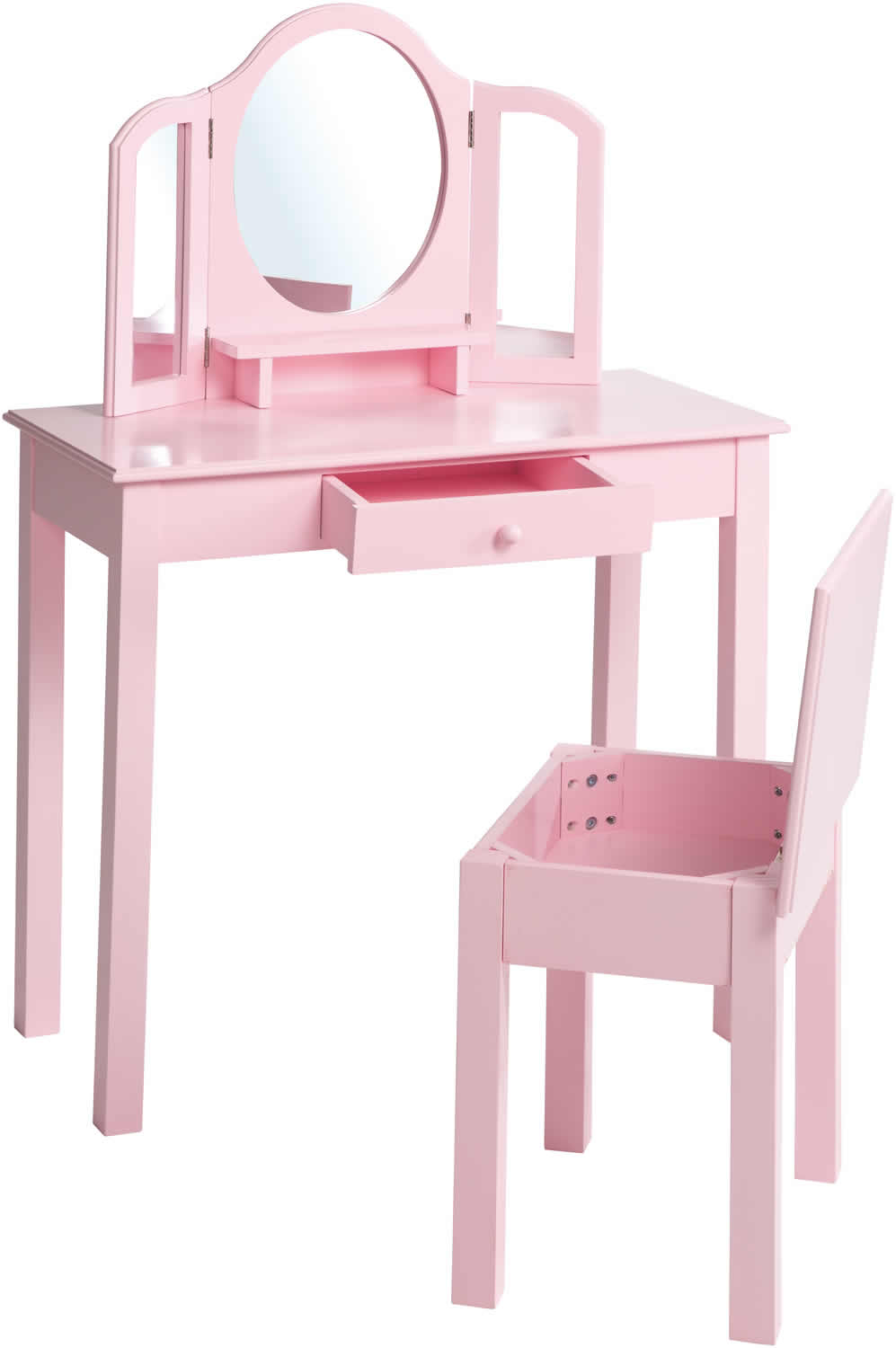 roba Kinder Schminktisch Frisiertisch Frisierkommode m. Spiegel Hocker